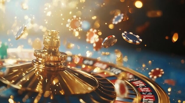 Microgaming slot game interface showing reels and paytable